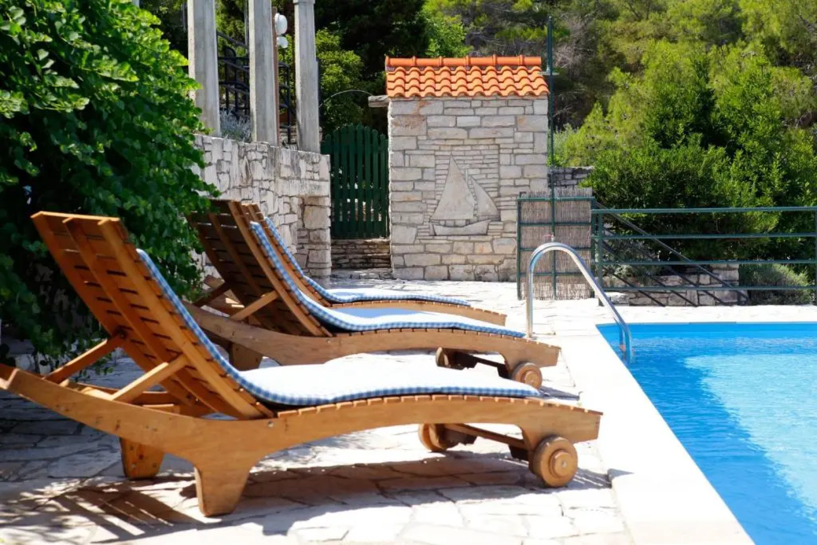 Unique seaside villa with pool