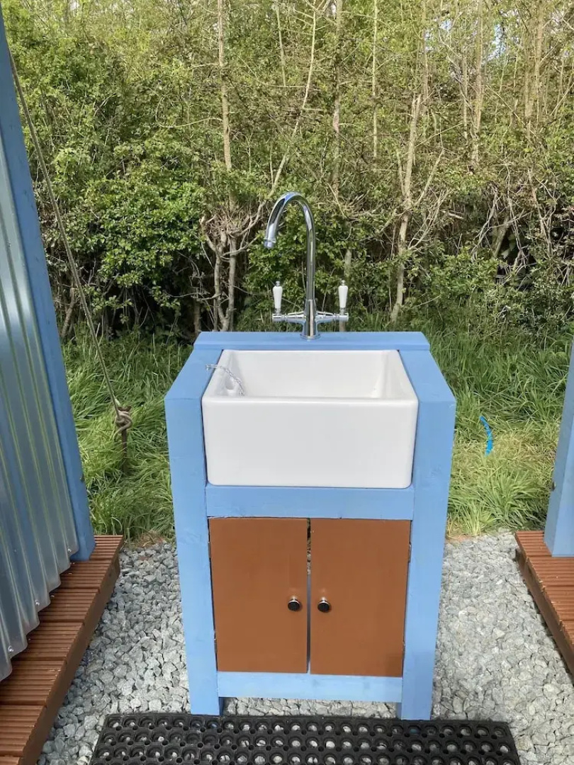 Glamping at The Homestead - Ensuite Bell Tent - Campsite