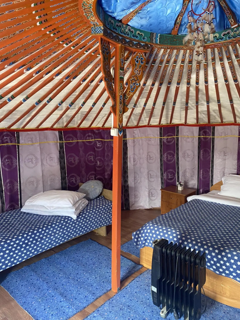 Yurt camping