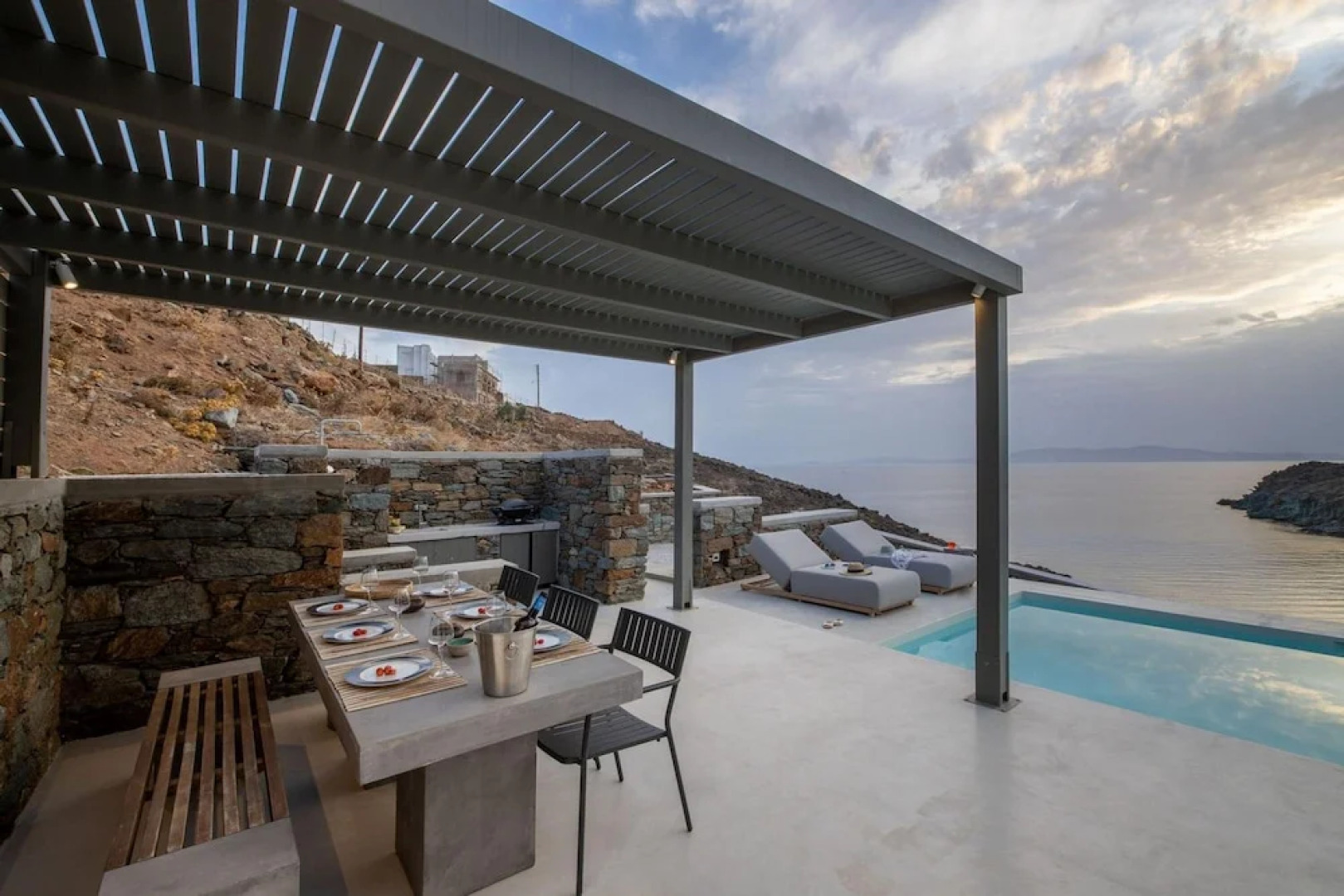 Phos Villas Tinos - Selene Villa With Private Pool and Sea View 96m