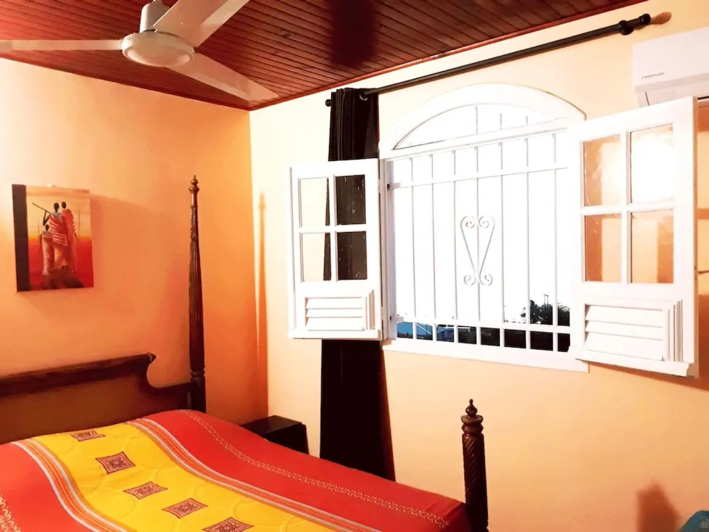 House with 2 Bedrooms in Le Carbet, with Wonderful Sea View, Furnished Garden And Wifi - 500 M From the Beach