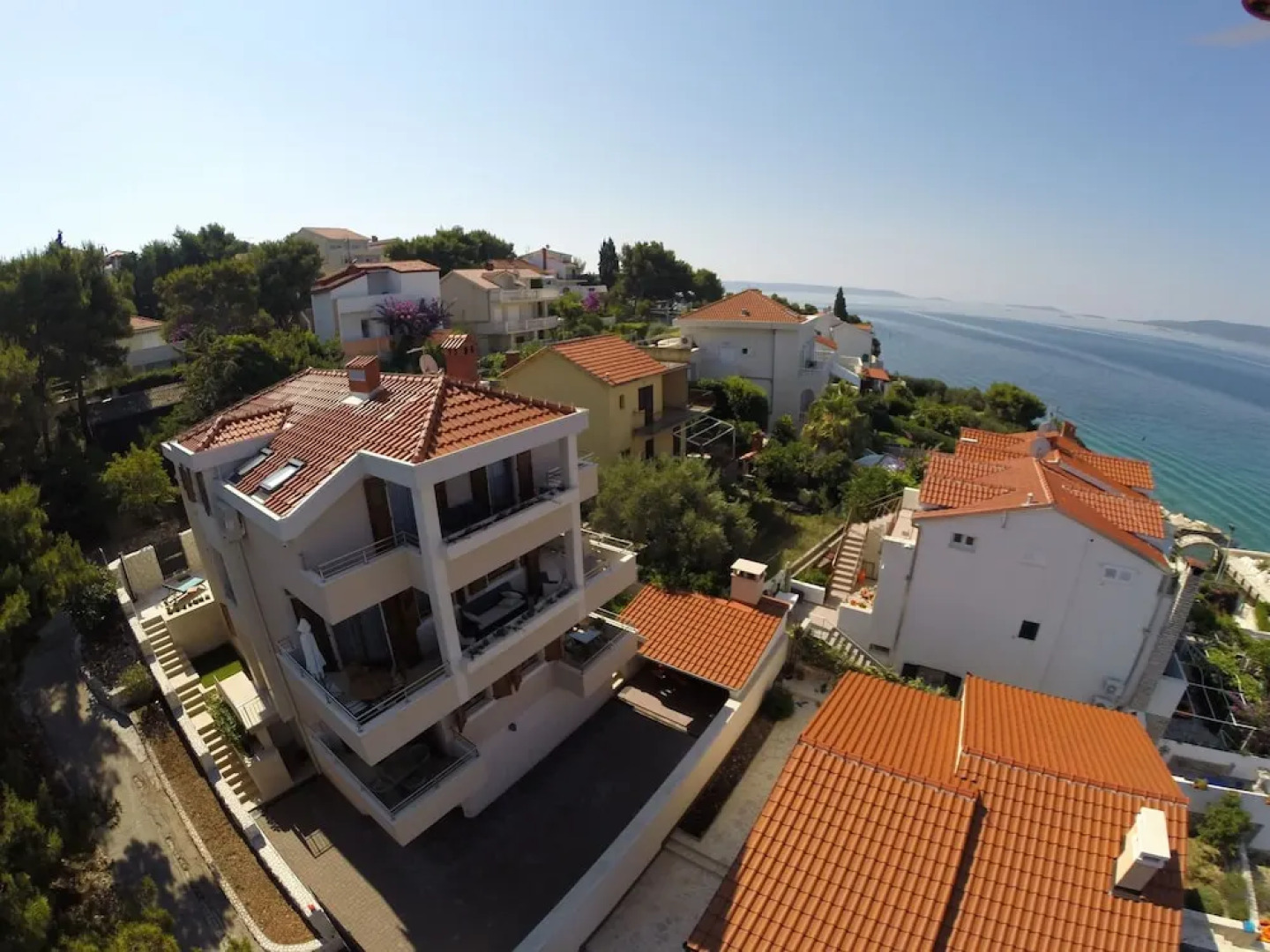 Majestic Villa in Okrug Donji With Swimming Pool