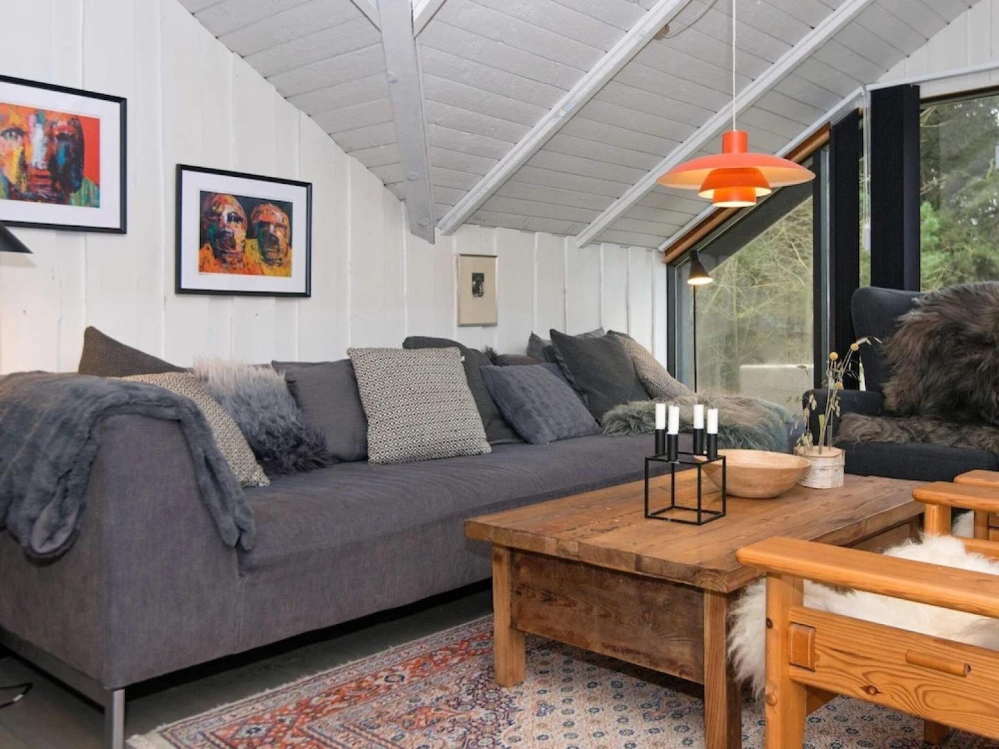 Tranquil Holiday Home in Henne With Barbeque