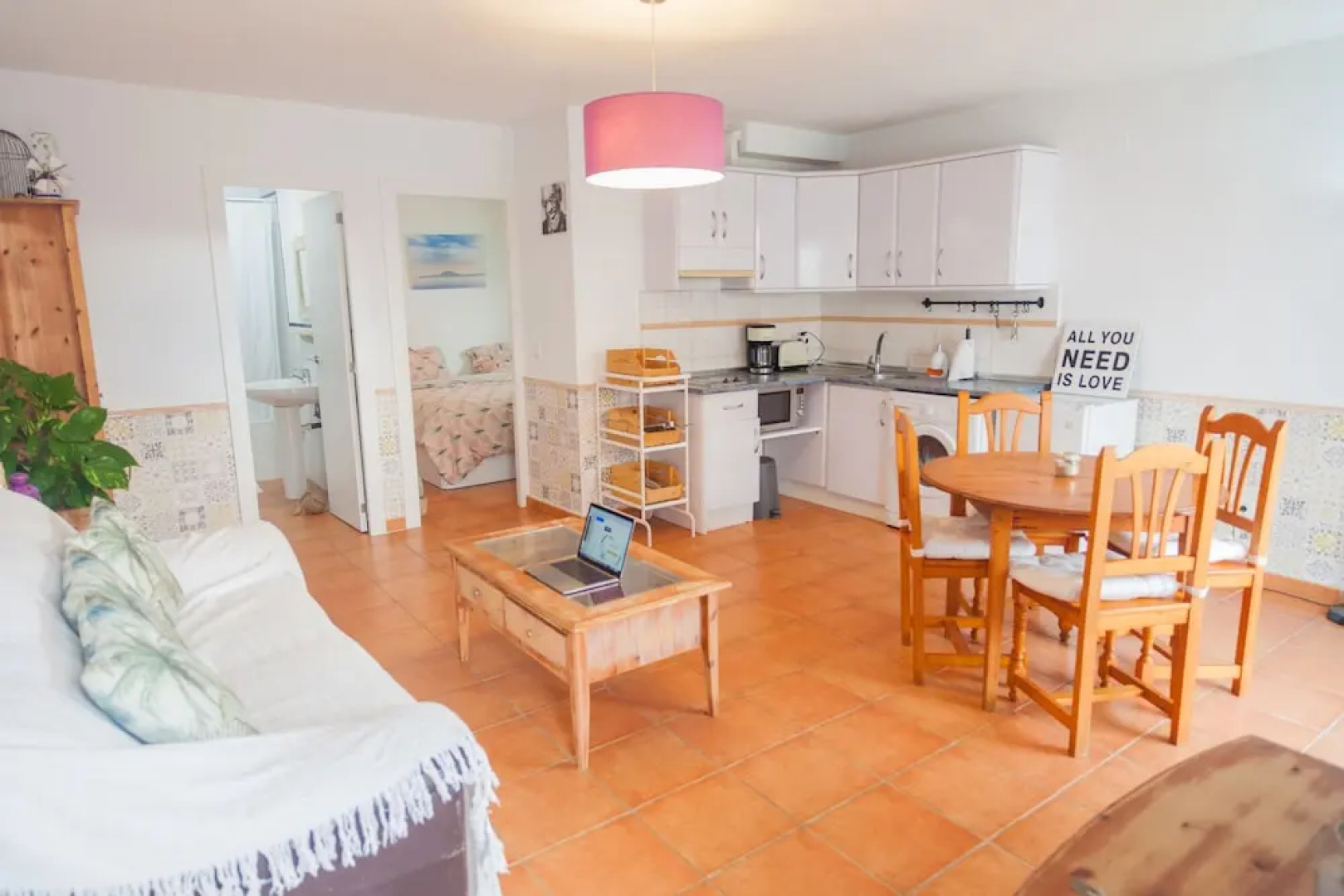 Beach House with garden