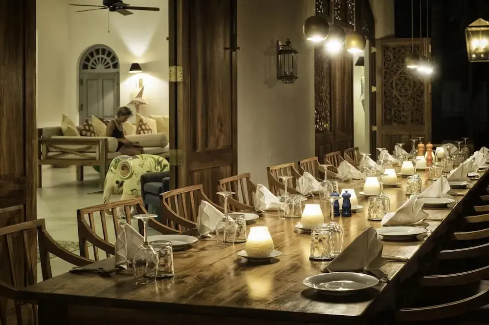 A Sophisticated Spacious Beach Villa With 20 Meter Water Slide