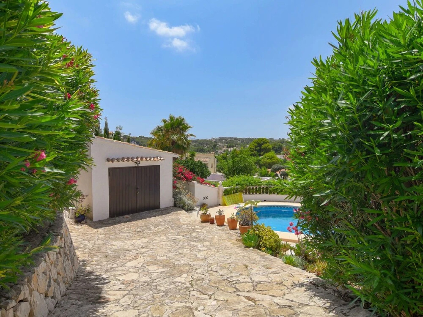 Beautiful Family House in Moraira Private Swimming Pool Near the Golf Course