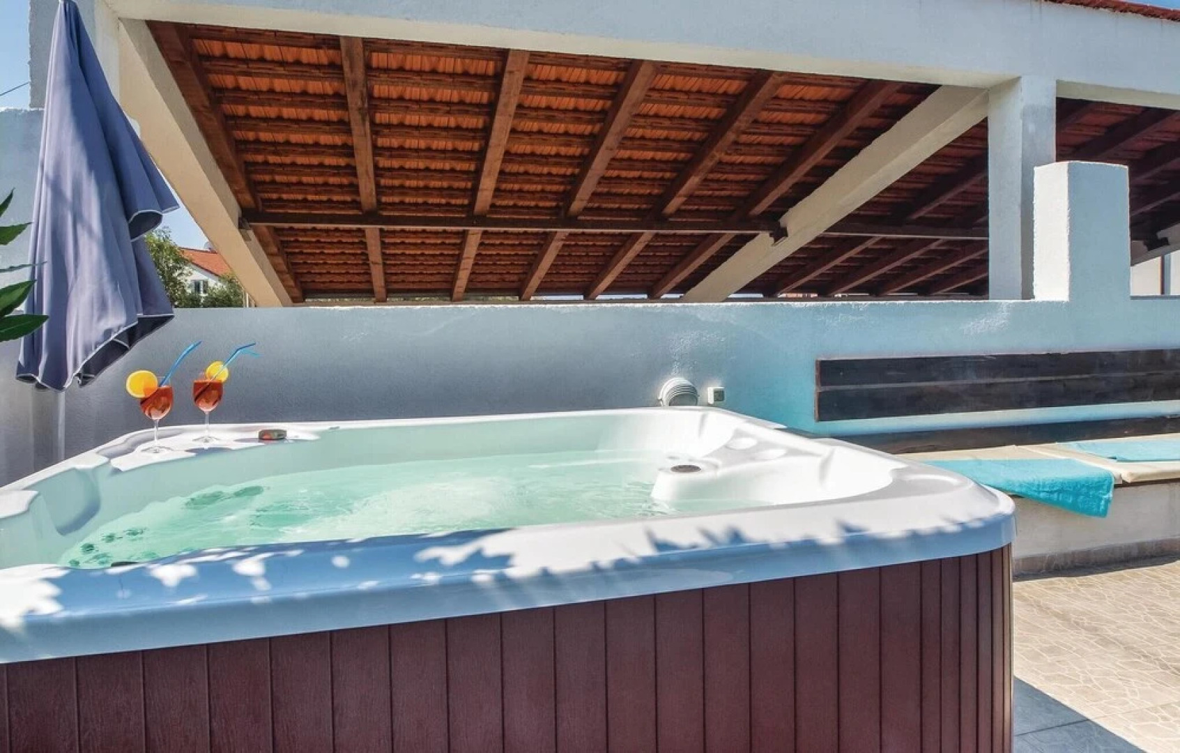 Awesome Home in Okrug Gornji With Sauna, Wifi and 5 Bedrooms