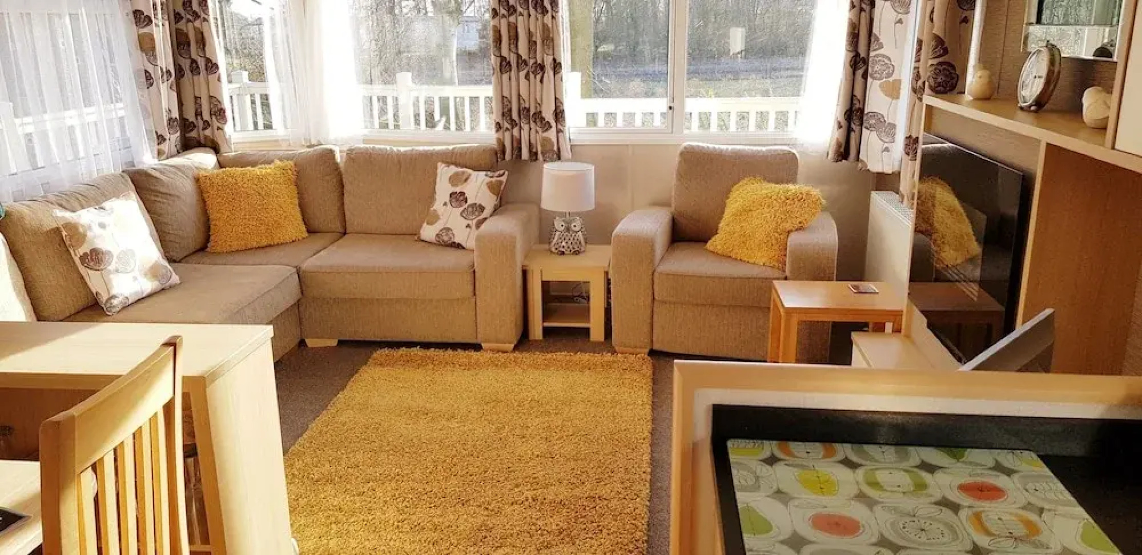 White Rose Caravan nr York