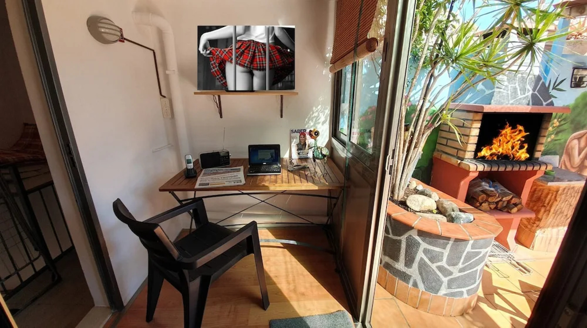 Attic Terrace BBQ, Airport-Barcelona, cerca Playas Castelldefels