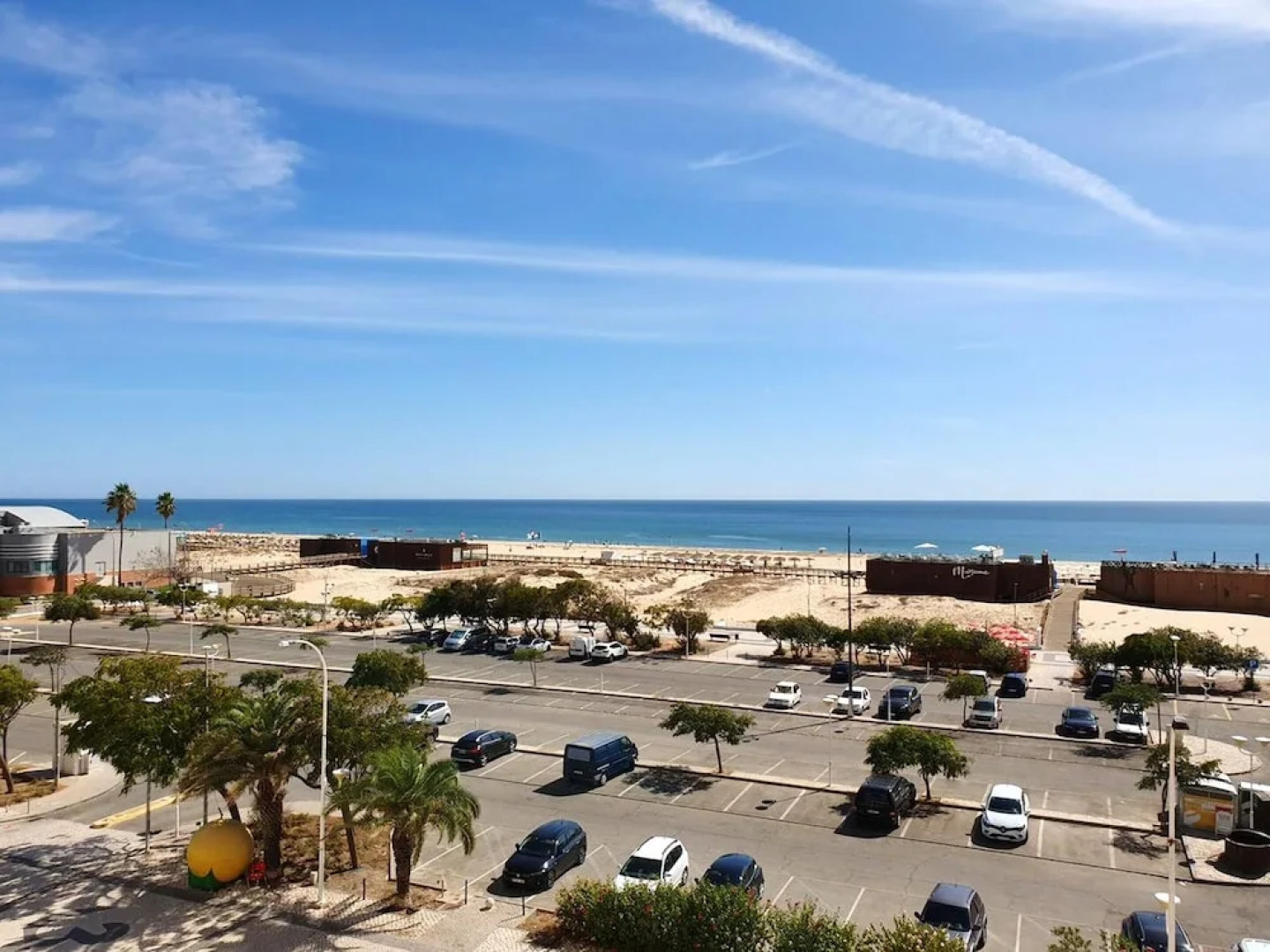 Apartment With one Bedroom in Monte Gordo, With Wonderful sea View, Terrace and Wifi - Near the Beach