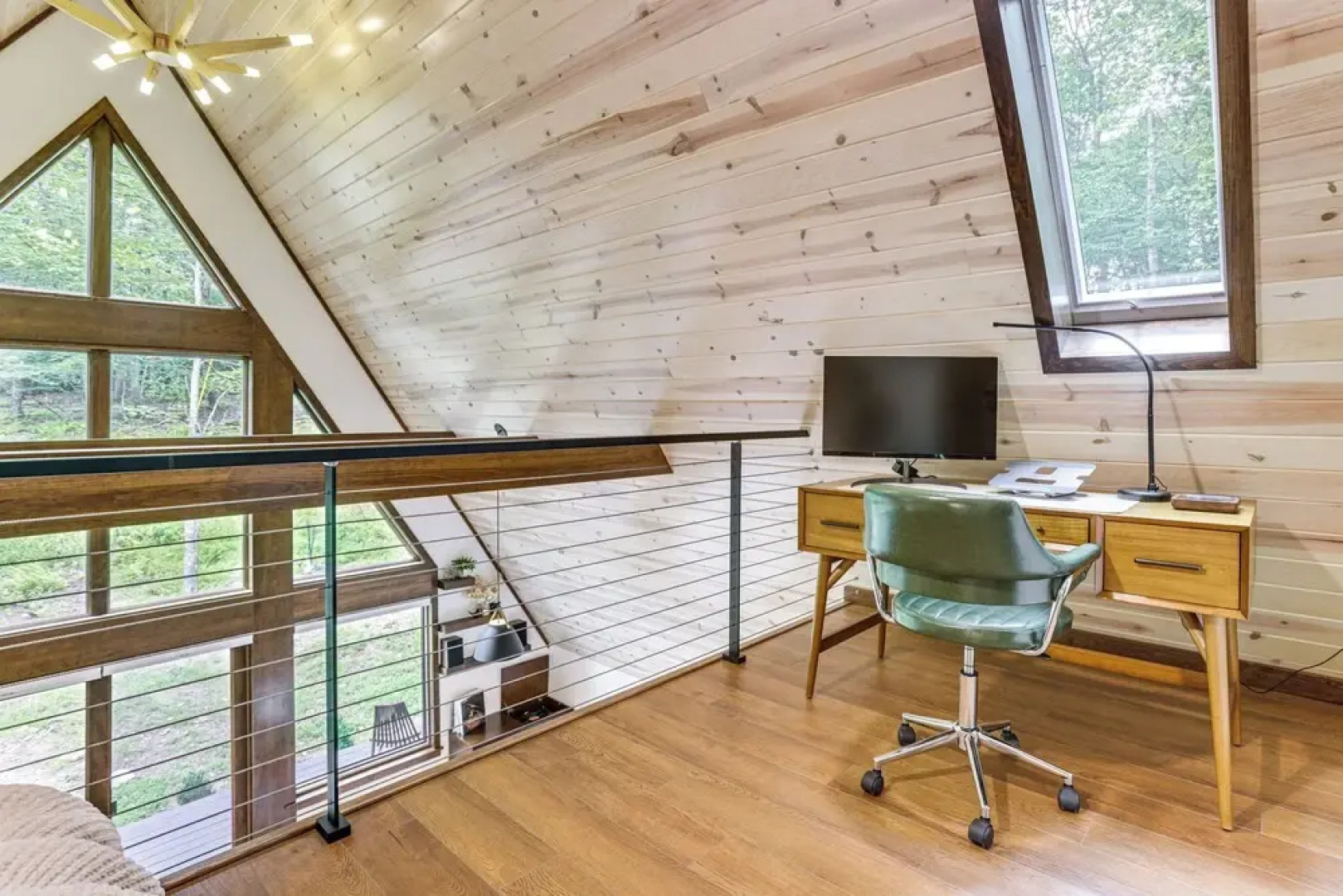 1 Mi to Resort Beach: Alpine Lake A-frame!