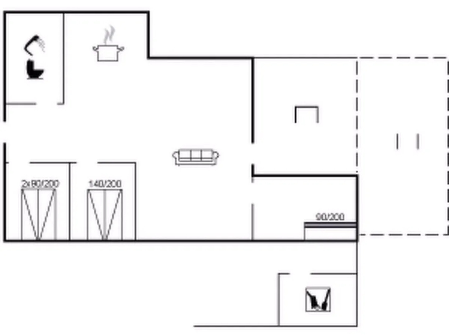"Fiete" - 200m from the sea in SE Jutland