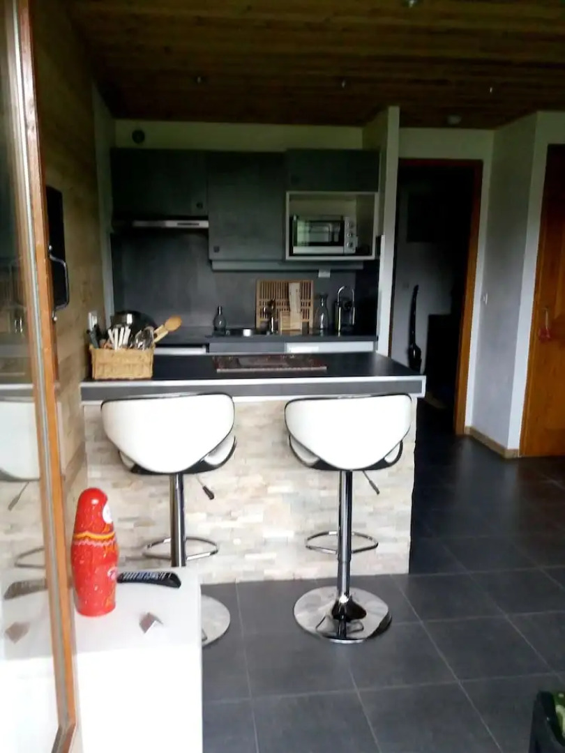 Apartment With one Bedroom in Megève, With Wonderful Mountain View and Enclosed Garden - 500 m From the Slopes