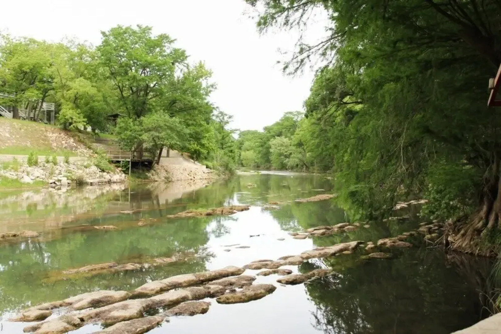 Yellow Flower Tipis 5 on Guadalupe River - Campsite