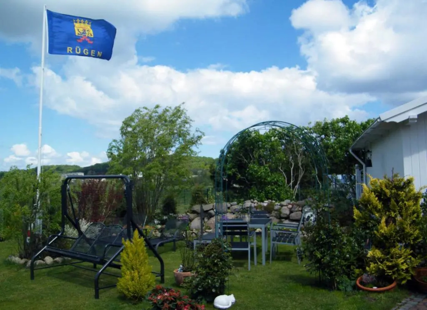 Ferienhaus mit Seeblick