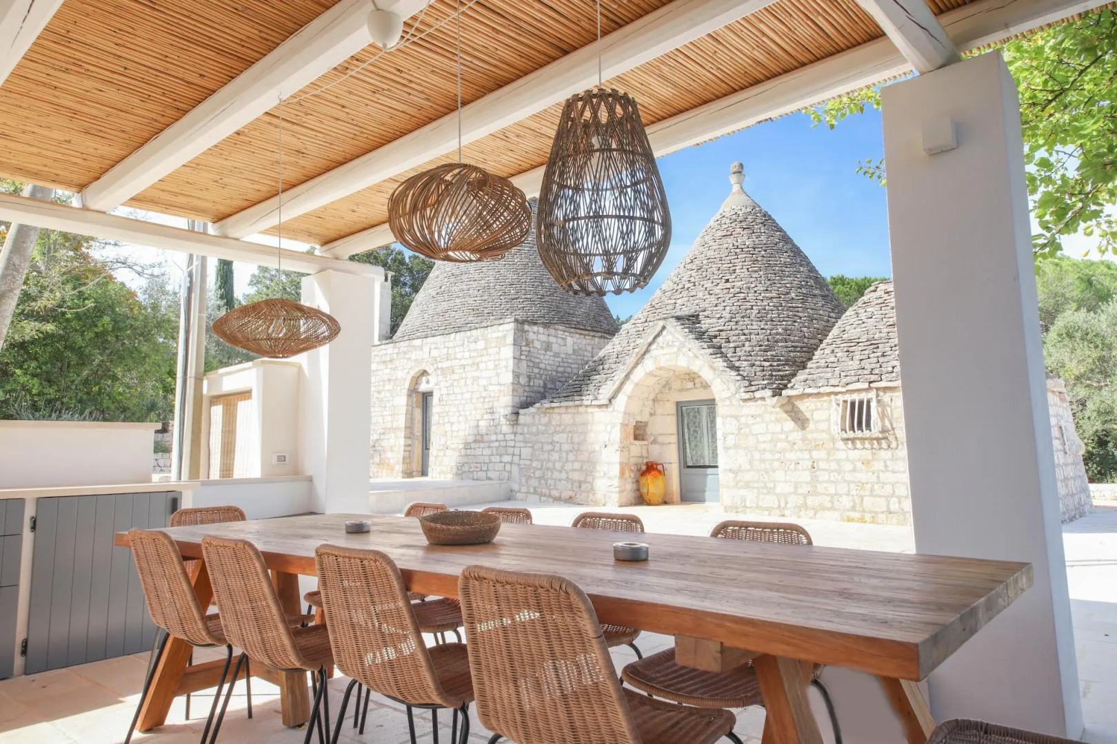 TD Trulli Tortorella w Nature Pool Sauna