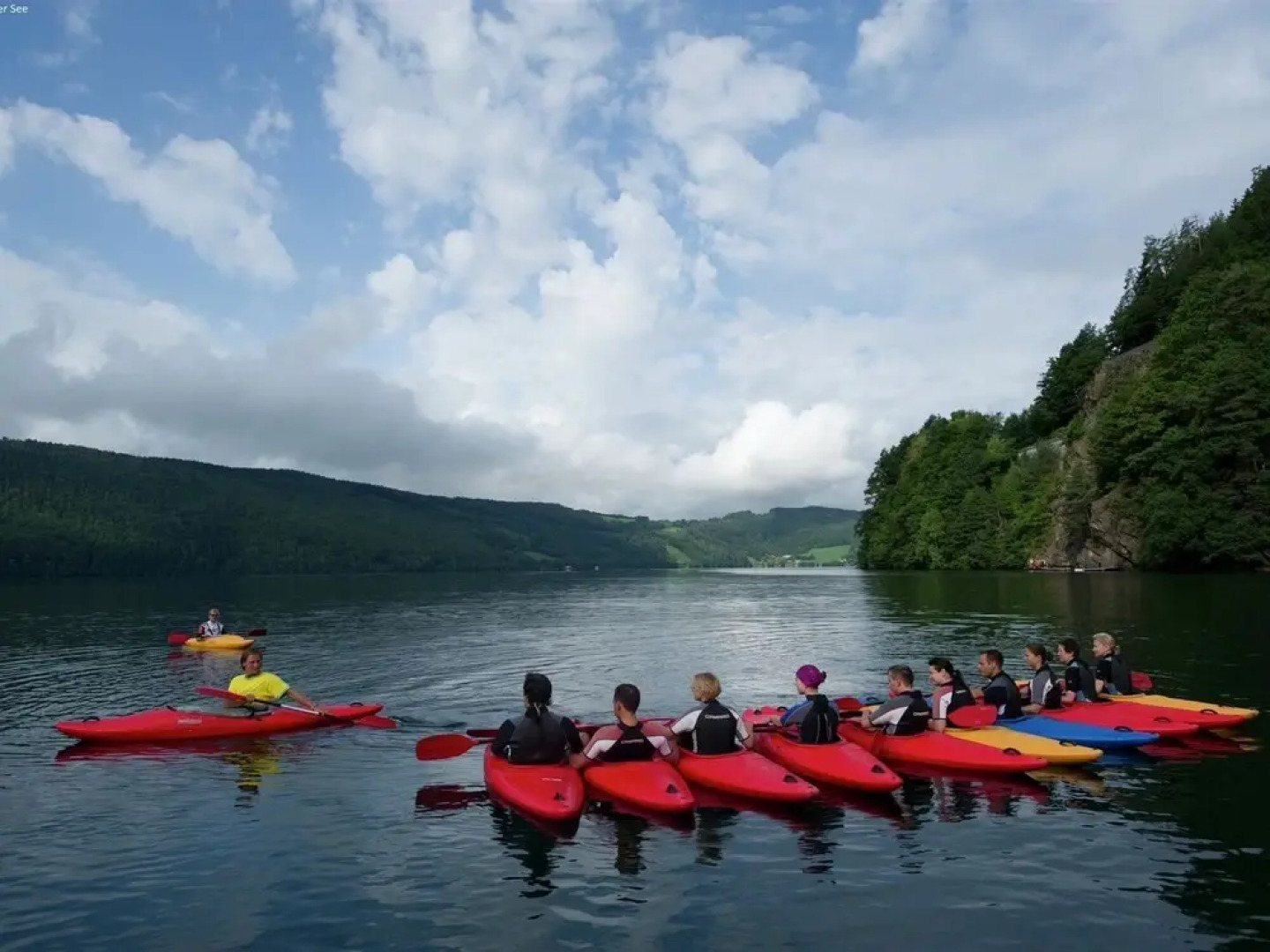 Appartment With Views to the Milstättersee and Pool in Summer