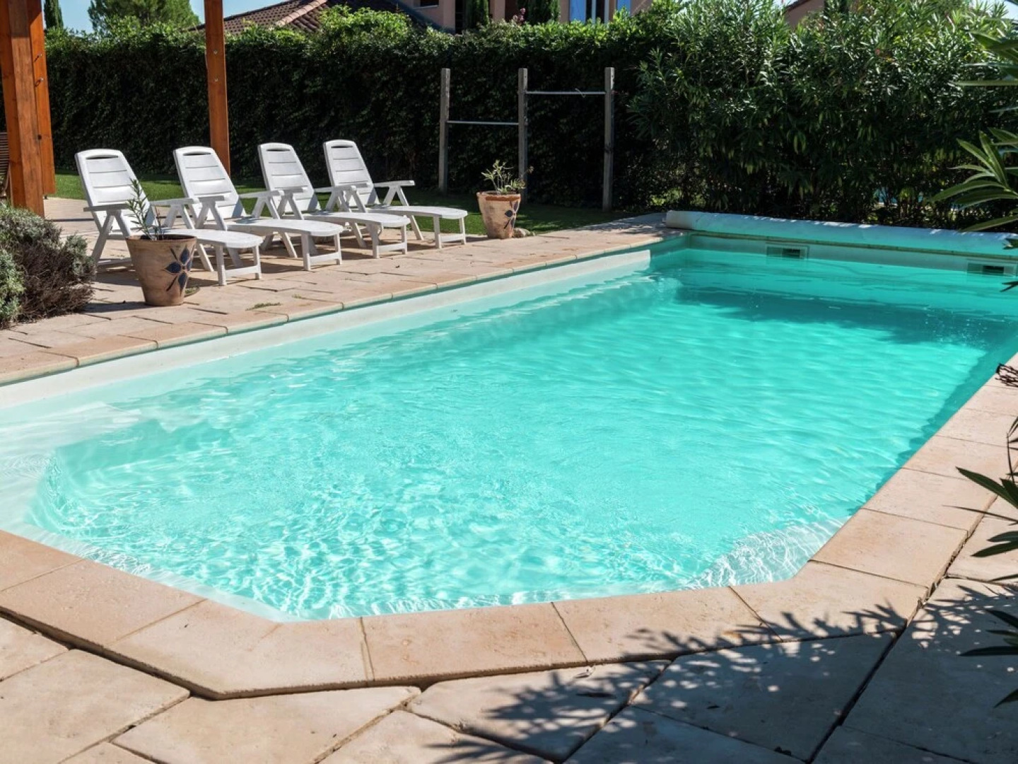 Sun Drenched Villa in Ardeche With Pool