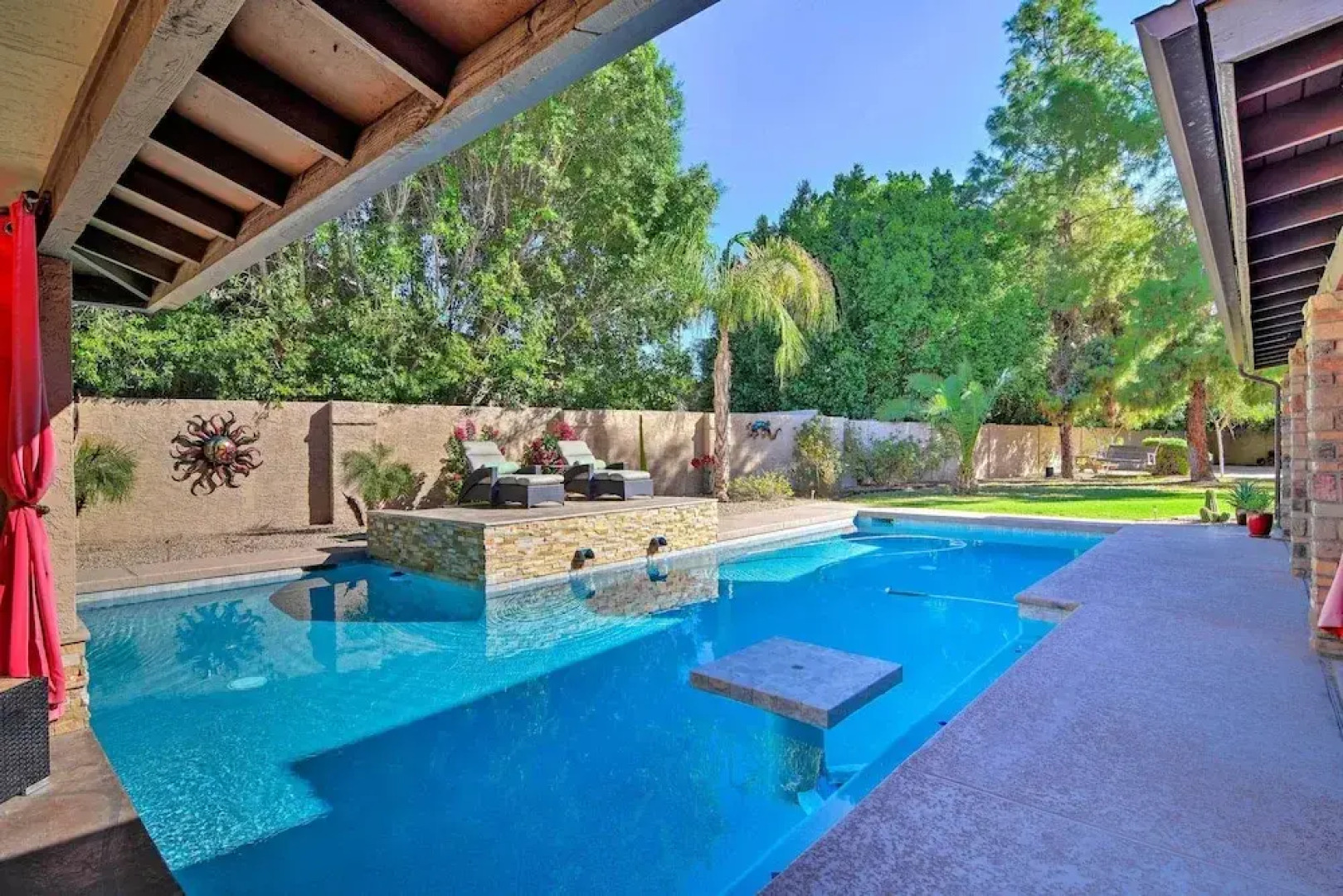 Pool, Bar & Game Room: Red Mountain Mesa Oasis