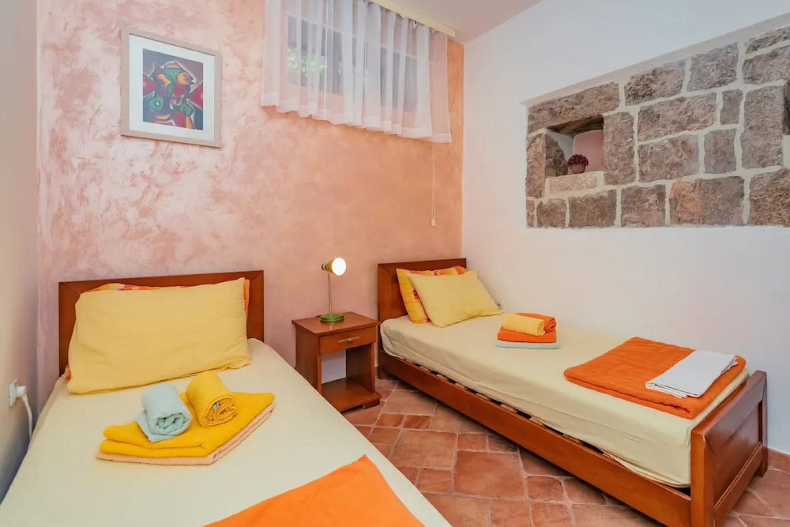 Apartment Bigovo Veljic-traste