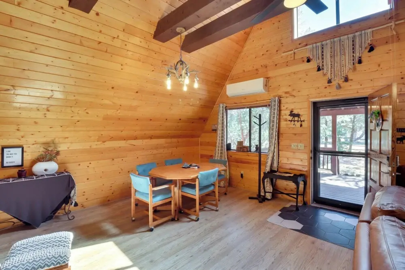 Rustic-modern Overgaard Cabin w/ Decks & Fire Pit!