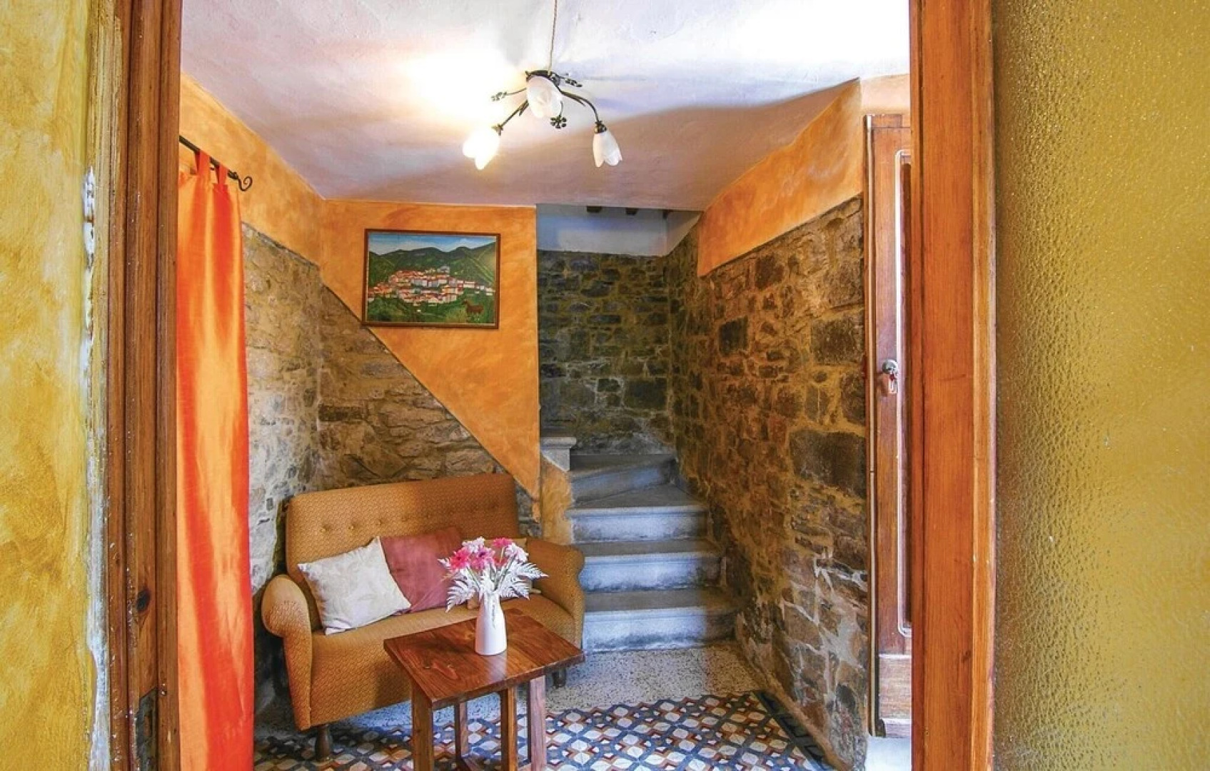 Stunning Home in Montefegatesi With 4 Bedrooms and Wifi