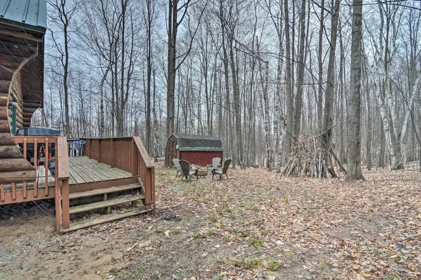 Secluded Gaylord Cabin w/ Deck, Fire Pit & Grill!