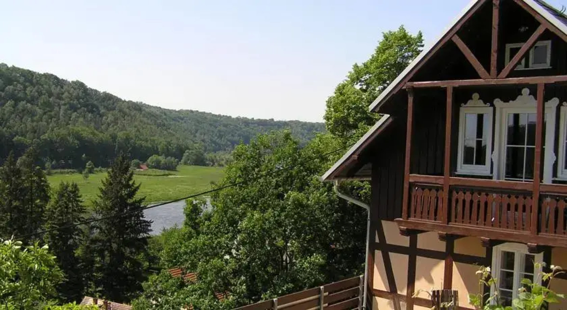 Wehlener Landhaus in Stadt Wehlen, Sächsische Schweiz