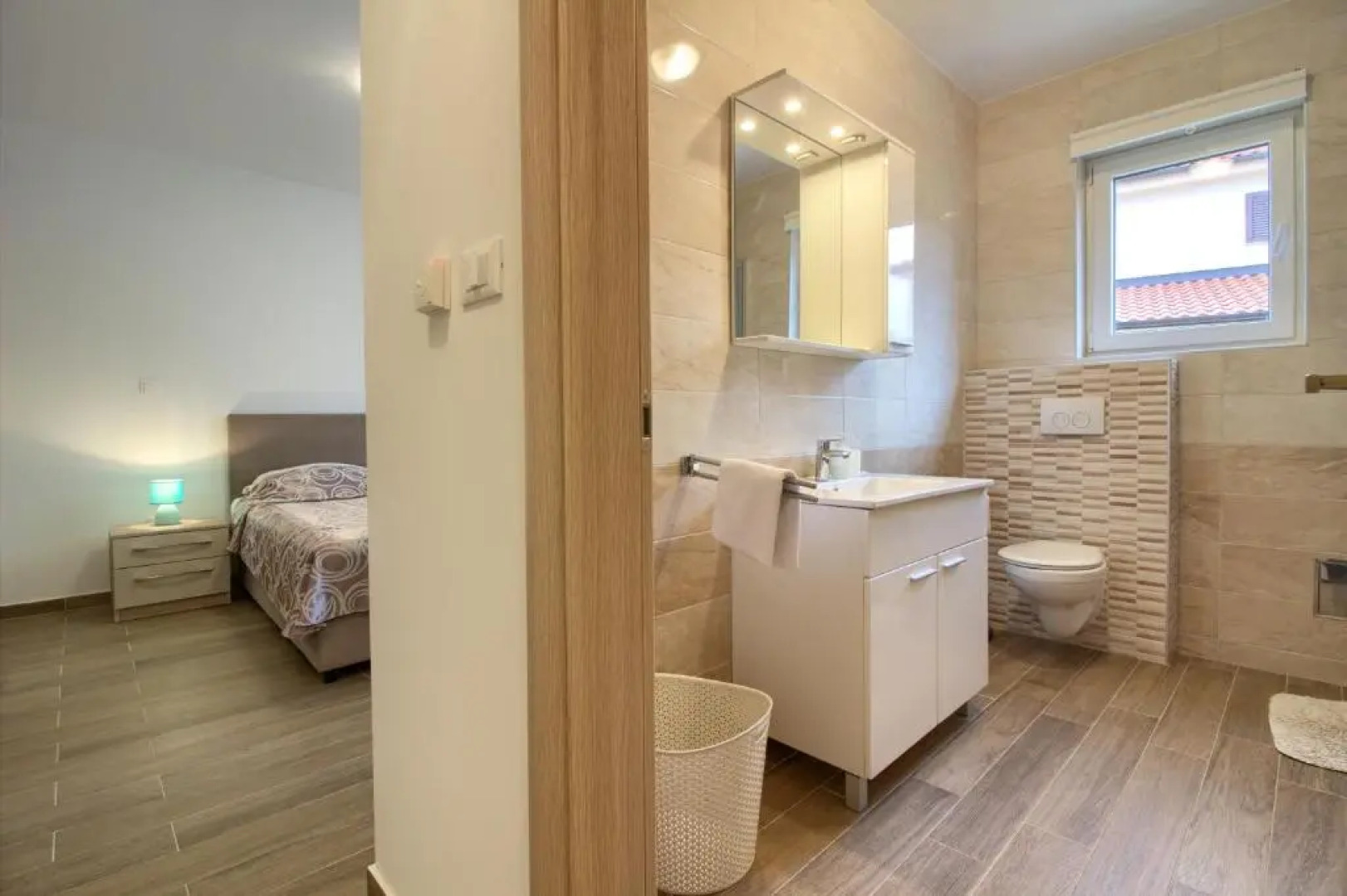 Charming villa Aurora with private pool 200m from the beach for up to 10 persons