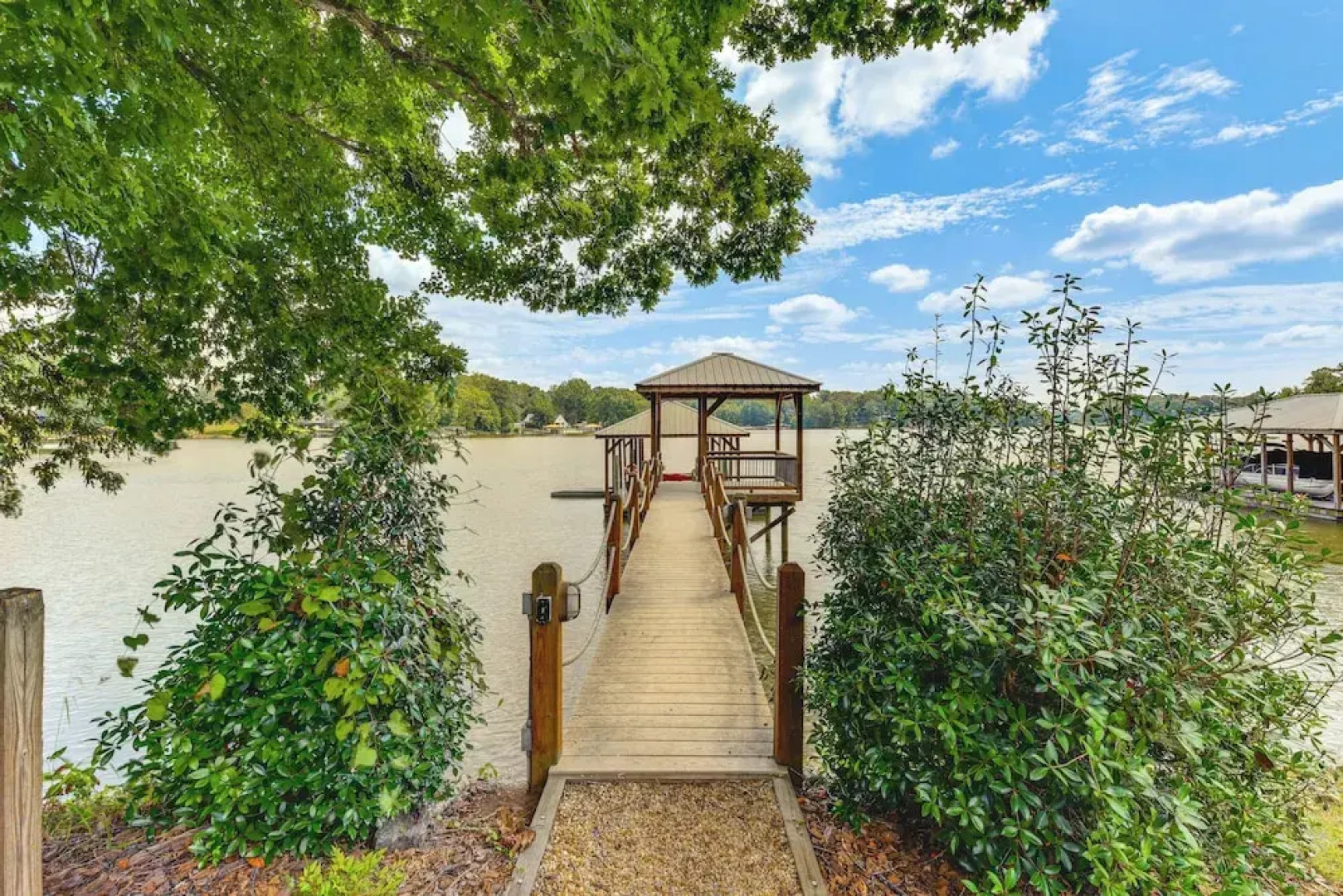 Waterfront Sherrills Ford Home w/ Pool & Boat Dock