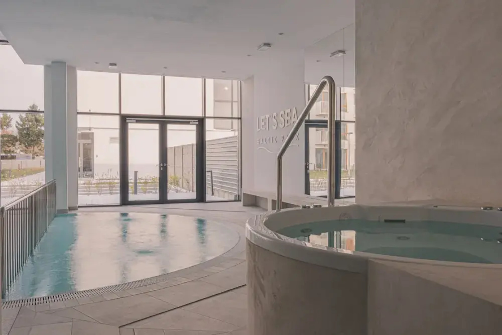 Perla Komfort nad Morzem Taras z Widokiem Strefa SPA