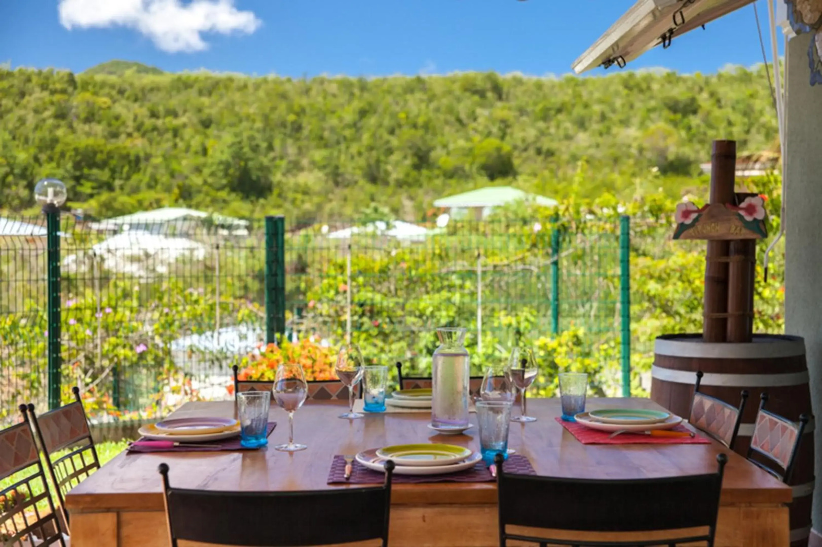 Villa de 3 chambres avec vue sur la mer piscine privee et jardin clos a Le Diamant a 1 km de la plage