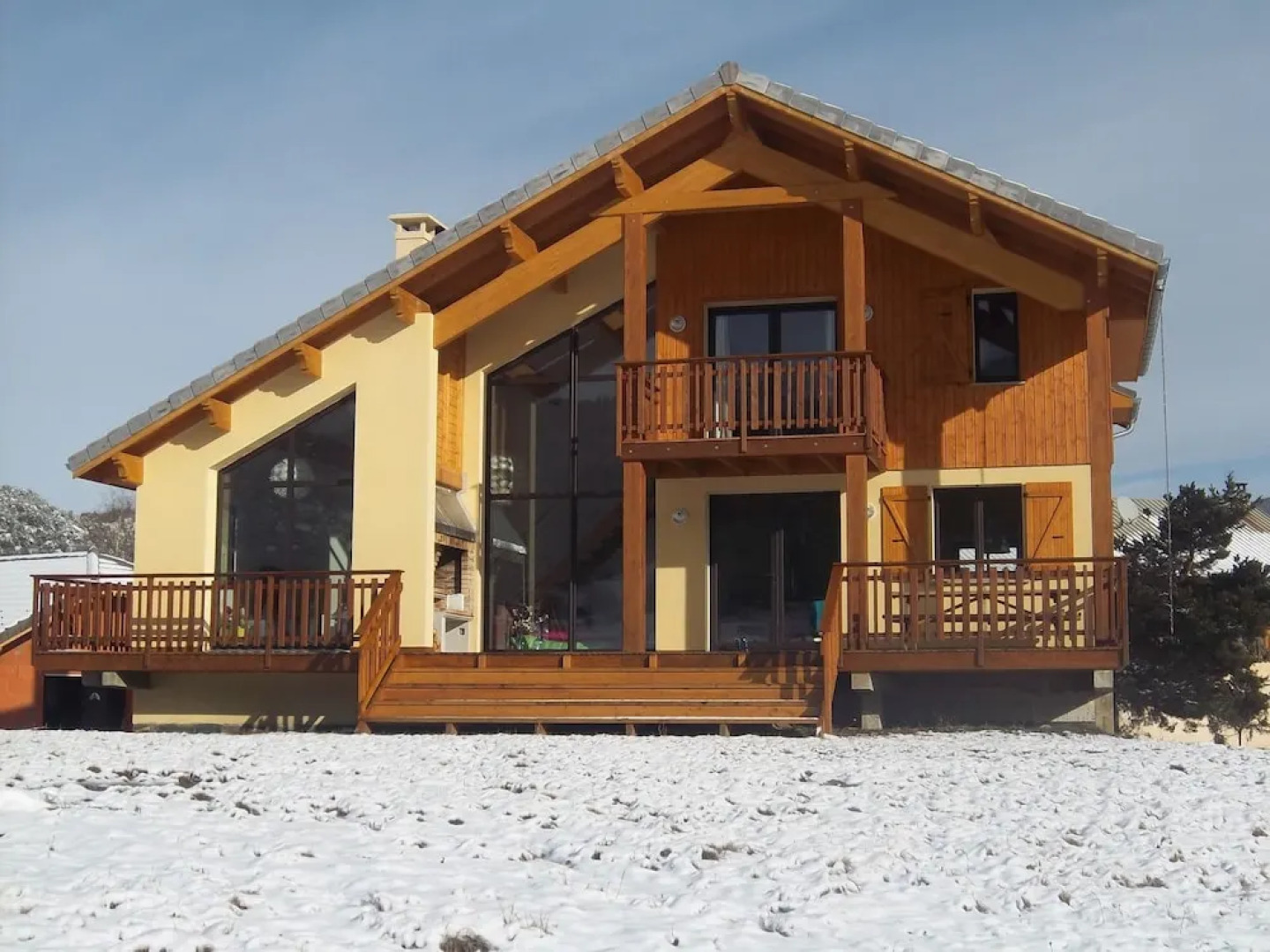 Quaint Chalet in Selonnet With Terrace