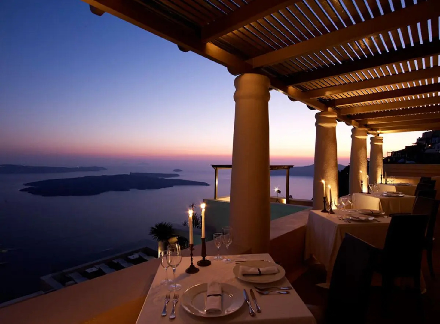 Iconic Santorini by Sandglass