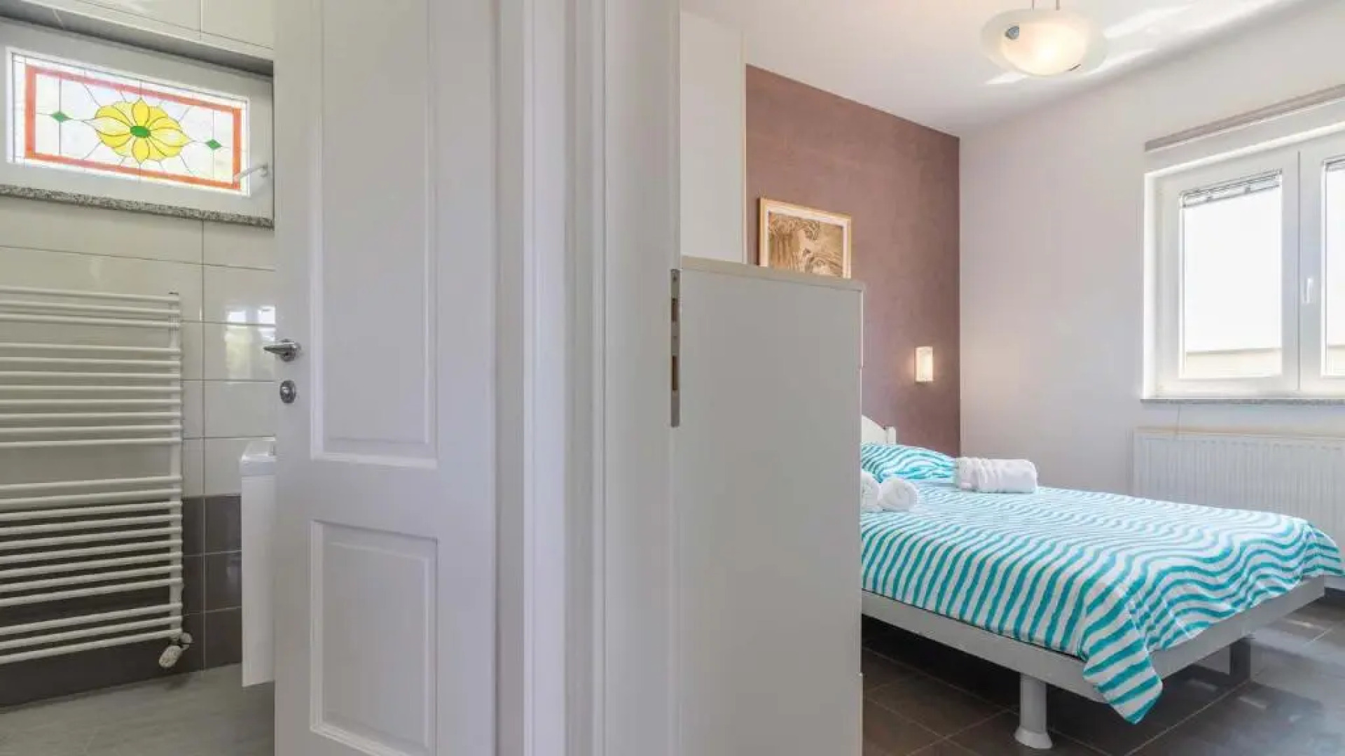 Luxury villa Nicol with pool and sea view 300m from the beach