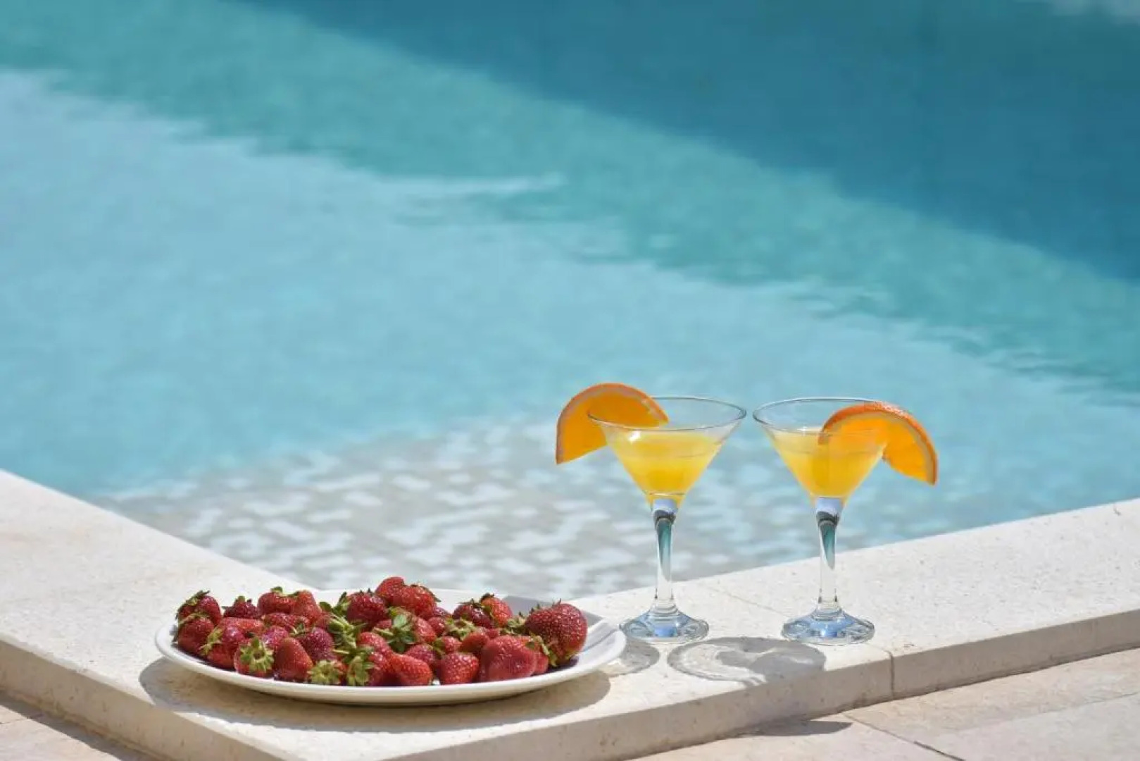 Luxury, seafront Villa IVAN with heated pool only 100m from beach