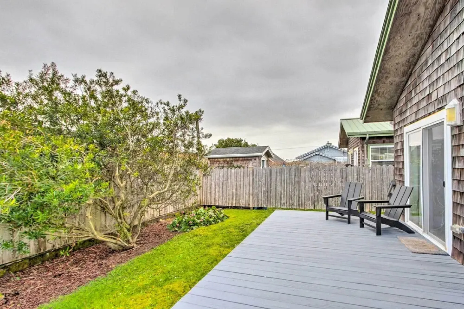 Airy Coastal Escape w/ Deck - Steps to Beach!