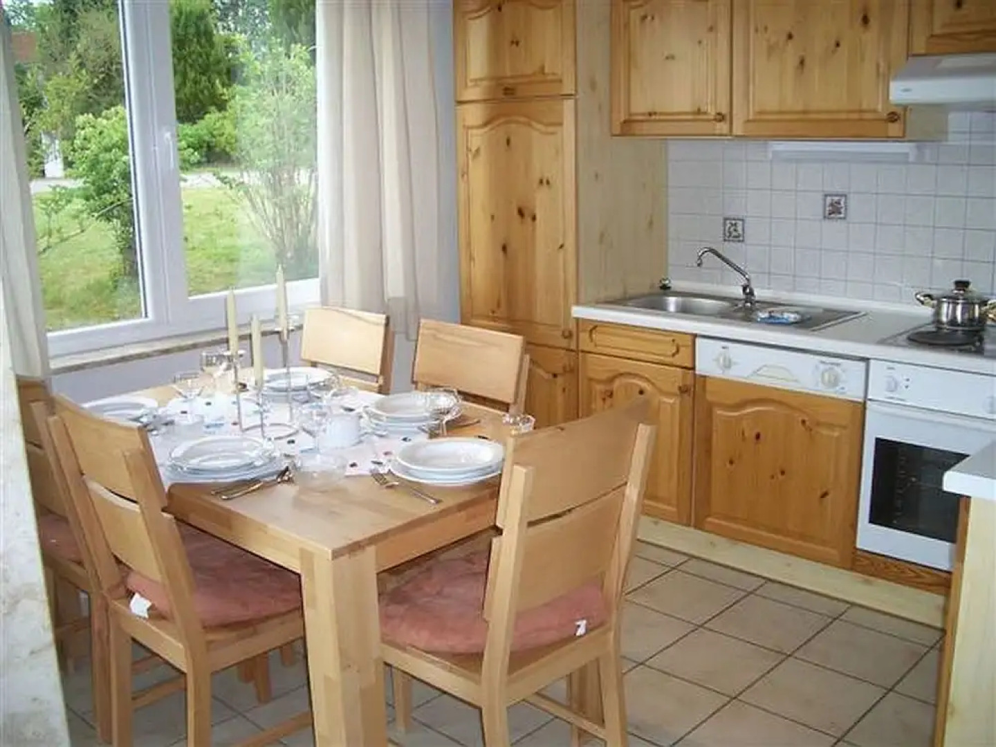 Bungalow im Feriendorf Uslar mit Gartenterrasse