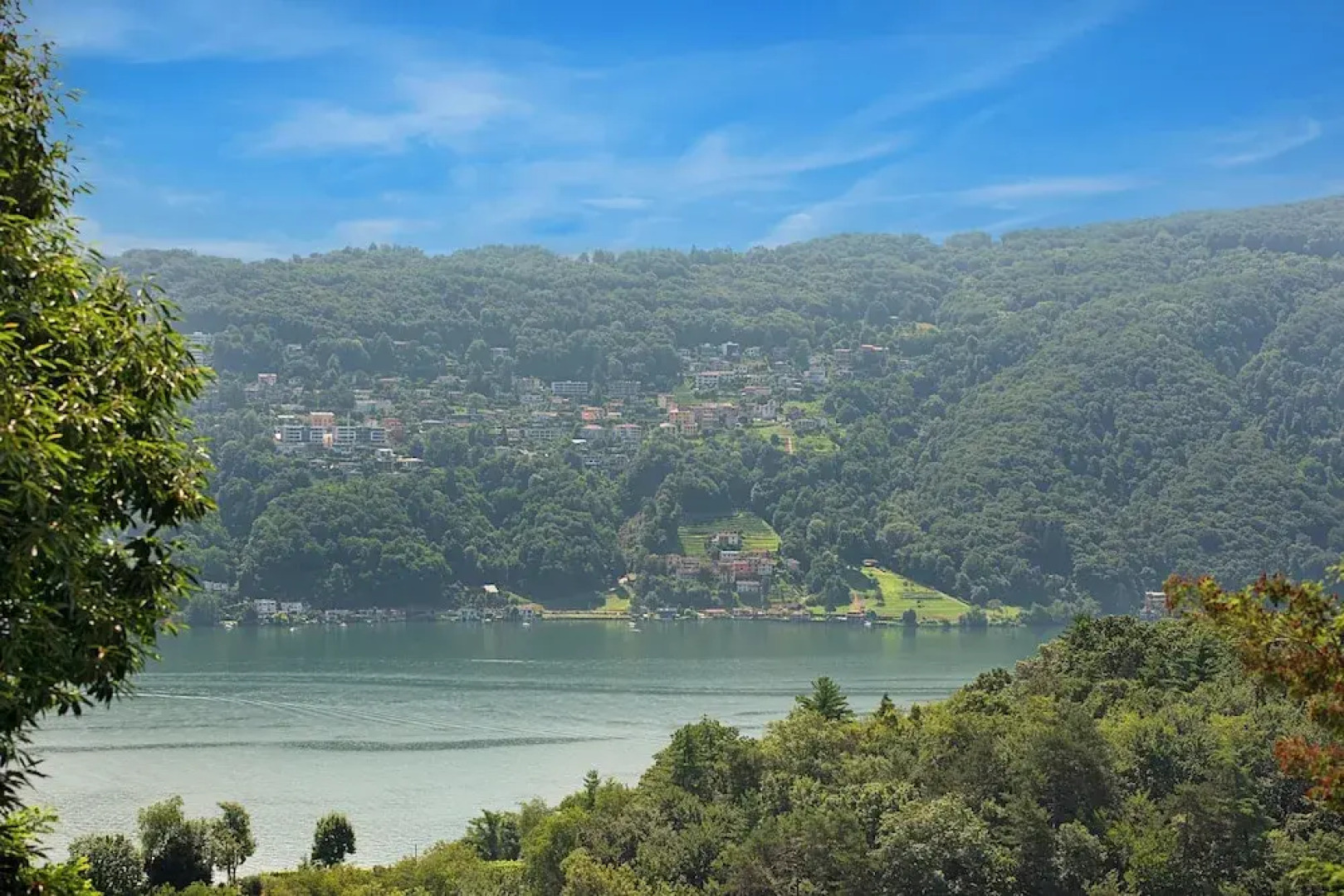 Vernate Lugano Lake Sweet View