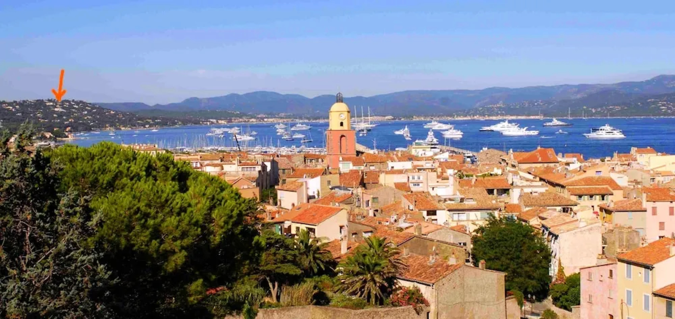 Villa with a Magic View of Saint Tropez