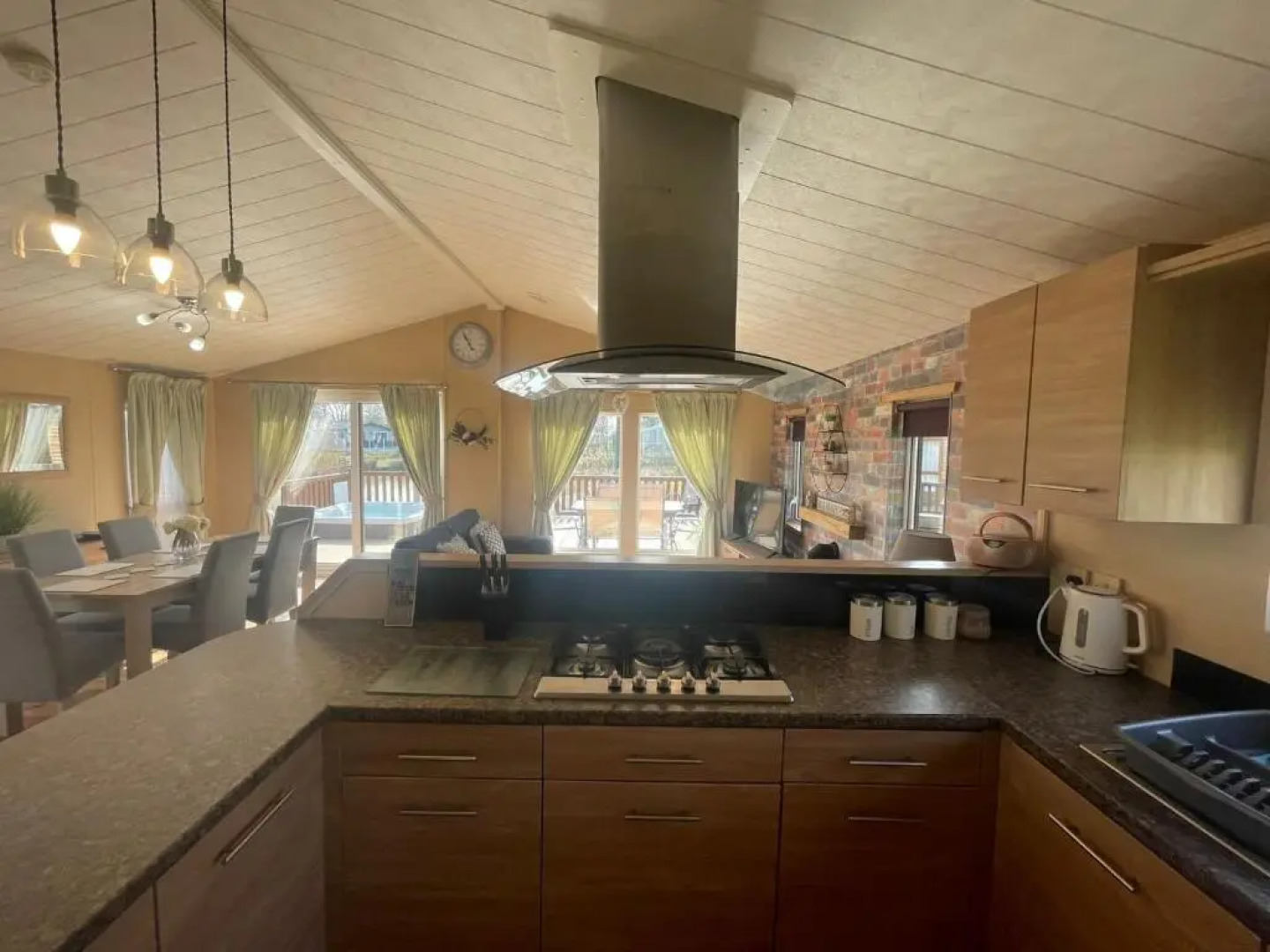 Luxury Lakeside Lodge L1 with hot tub situated at Tattershall Lakes Country Park