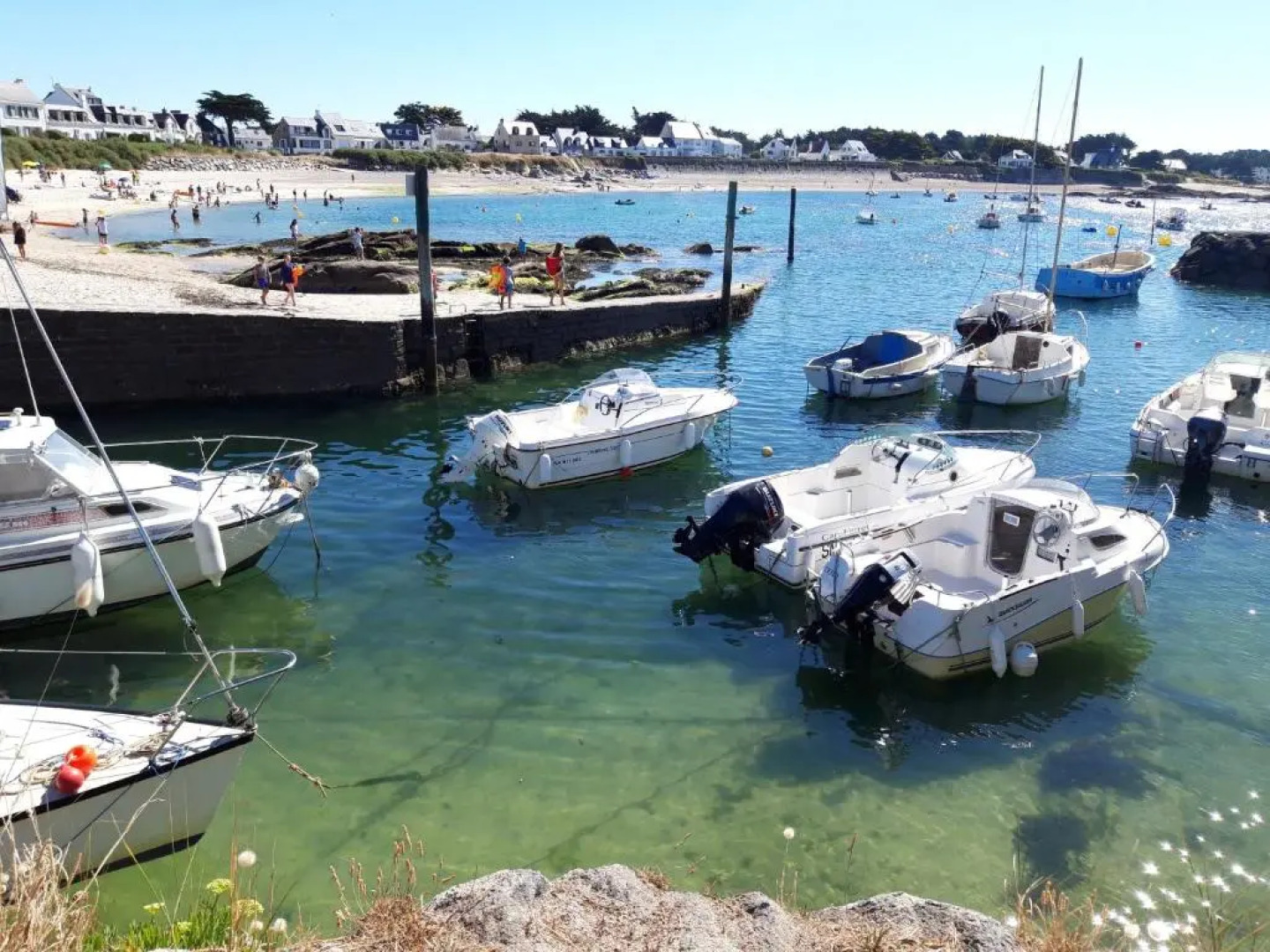 Maison, 2 chambres, 400m de la plage.