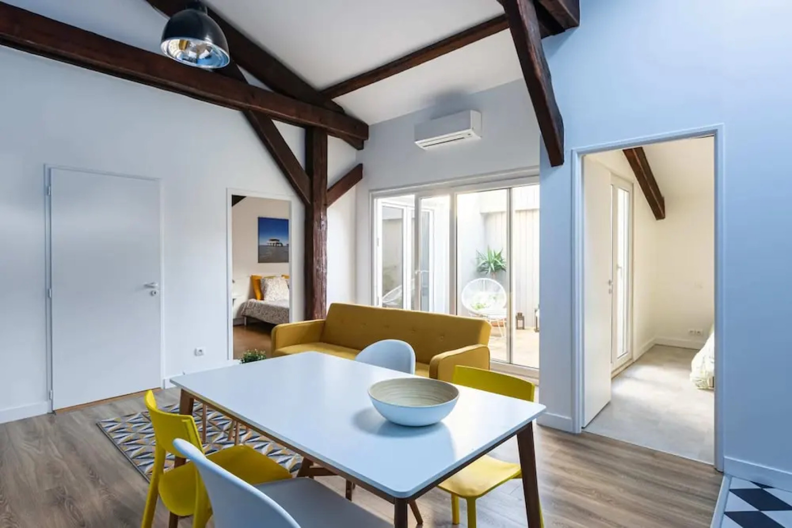 Bright 2BR Loft With a Quiet Patio