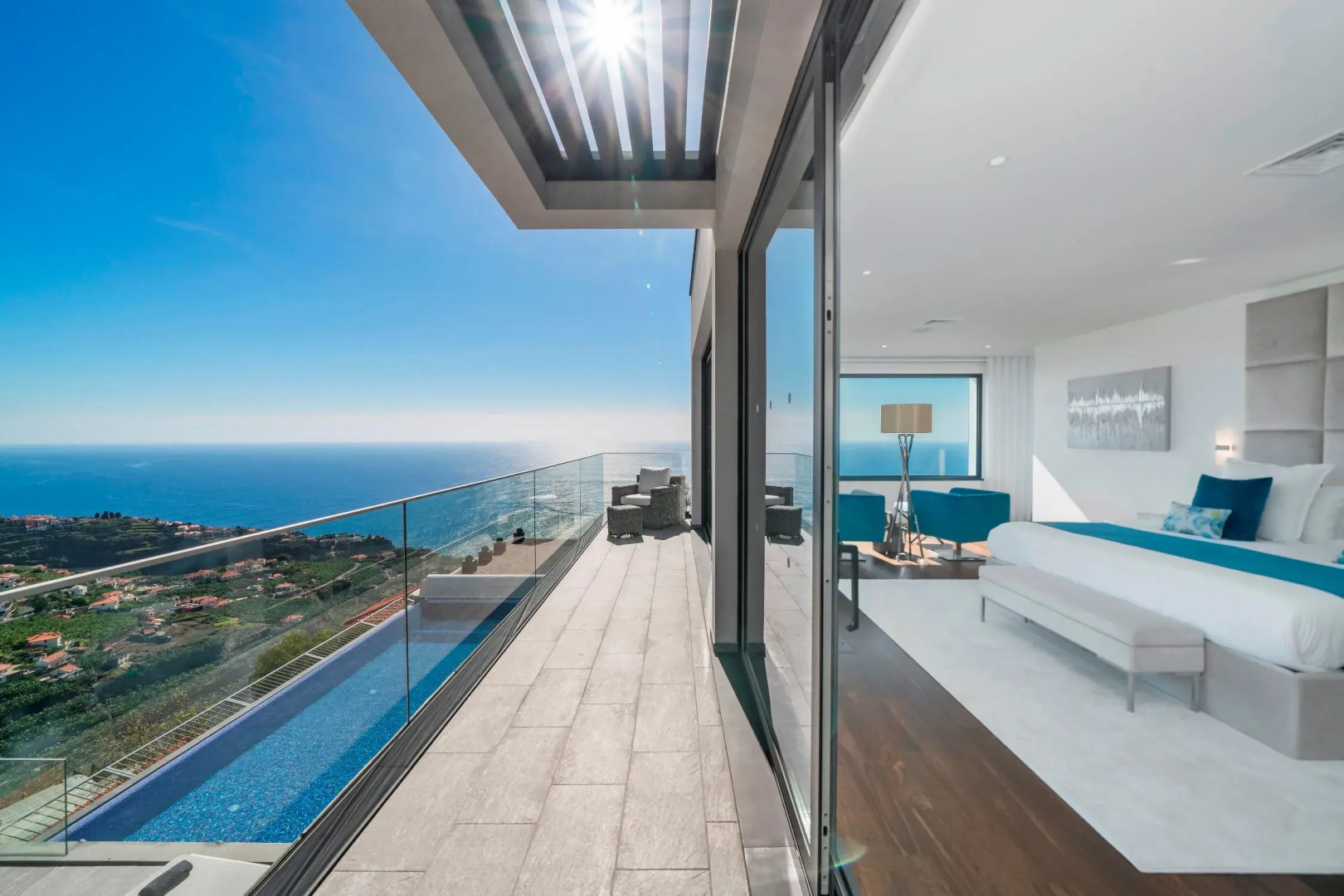 Luxury dream villa, magnificent 360º views of hills, coast and sea | Seacrest