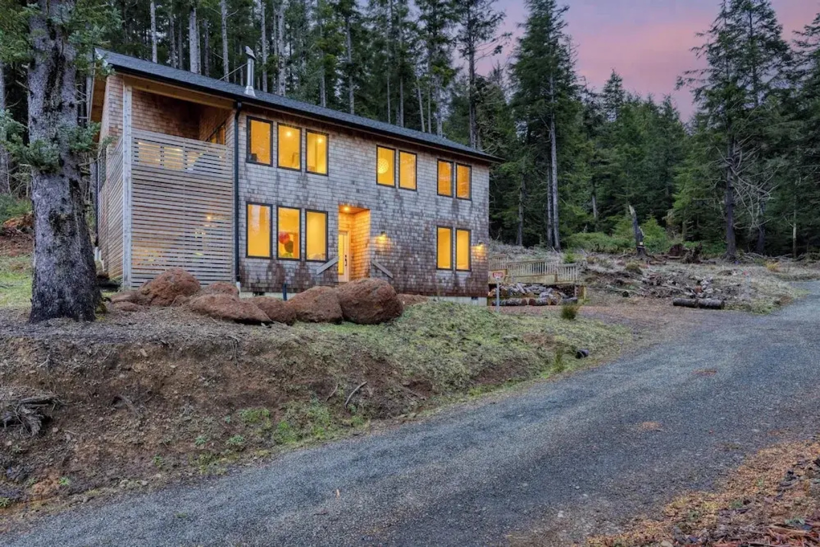 Rustic Arch Cape Getaway w/ Vibrant Interior Walk to the Beach Cape Wonder