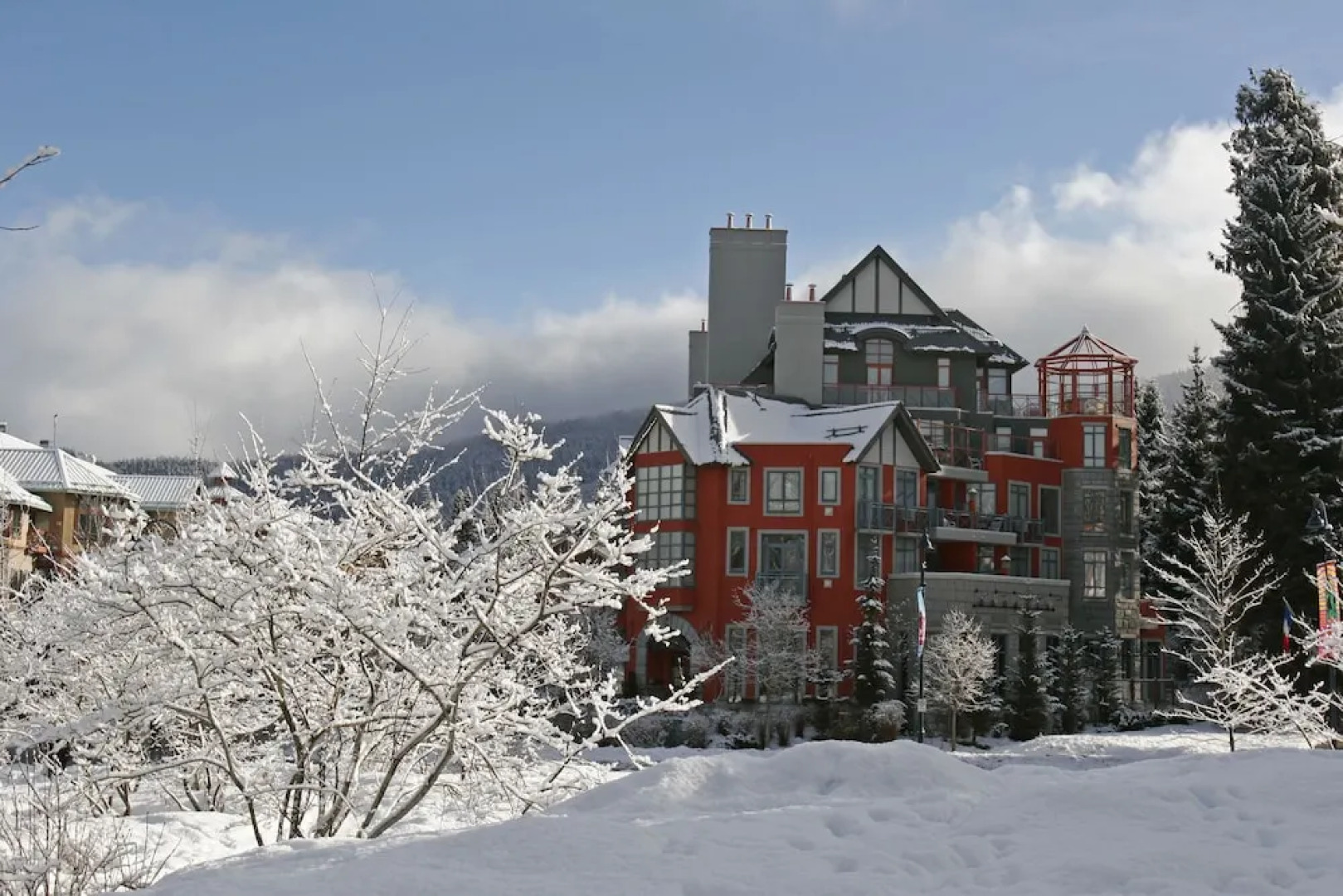 The Alpenglow At Whistler