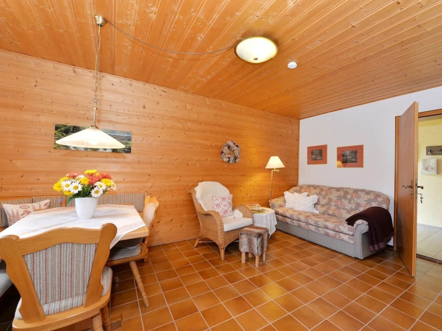 Quaint Apartment in Drachselsried Bavaria With Terrace