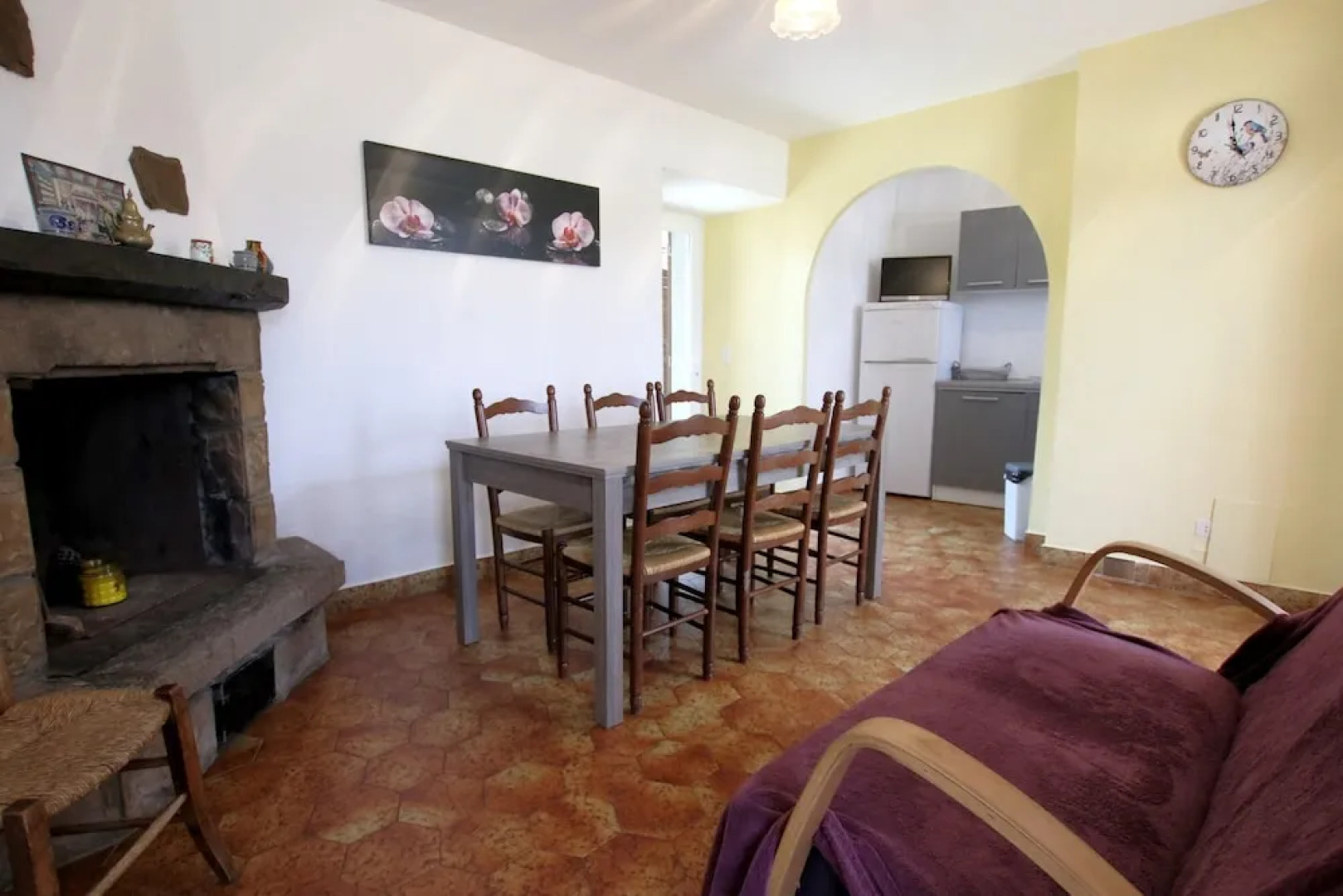 House With 3 Bedrooms in Gravières, With Wonderful Mountain View, Pool