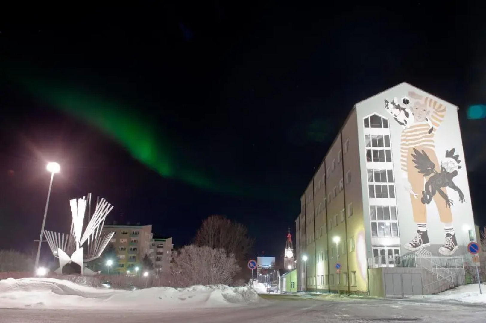 Kemi city center 2 room and kitchen Free private parking