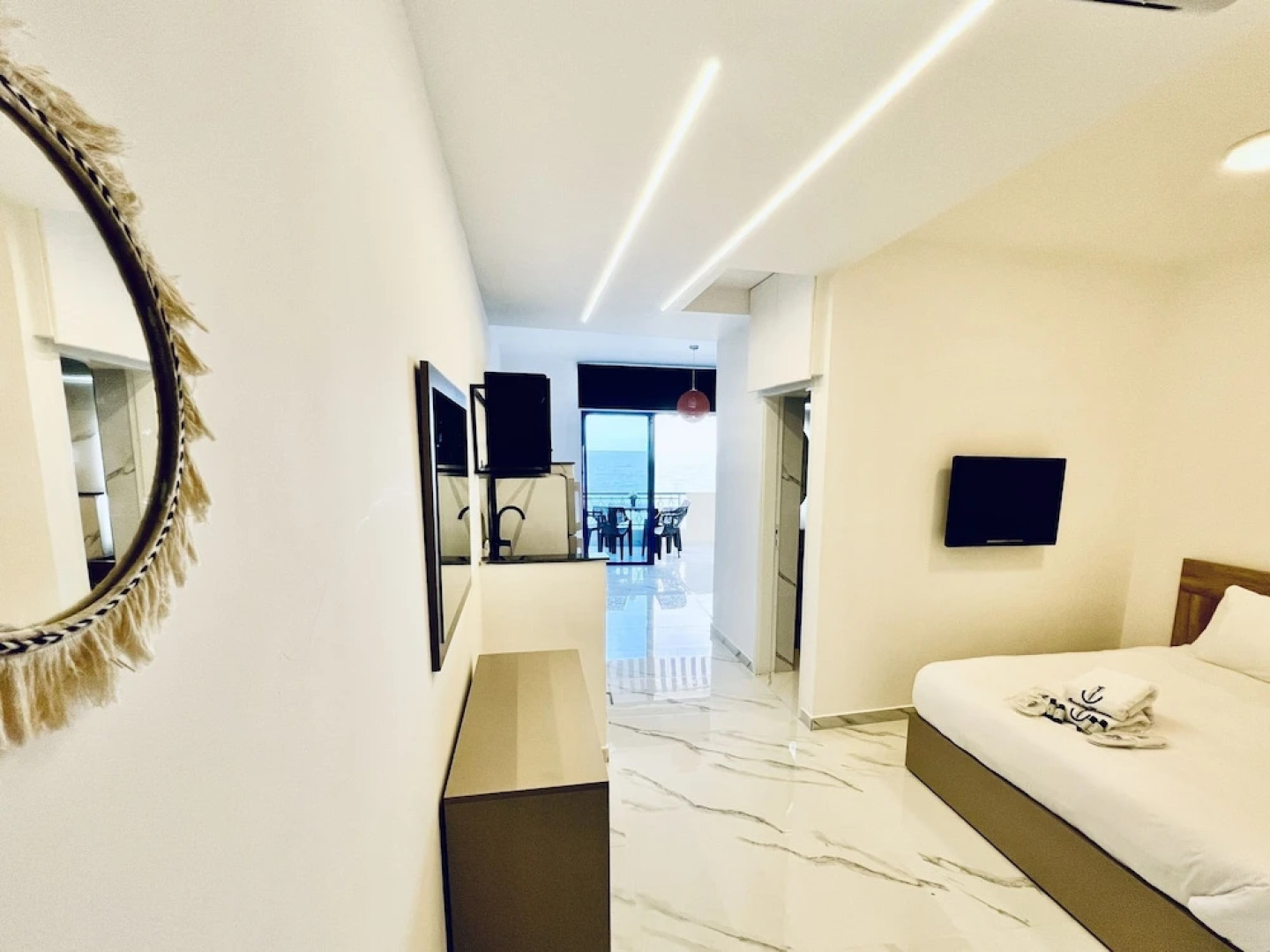 Gondola marine resort